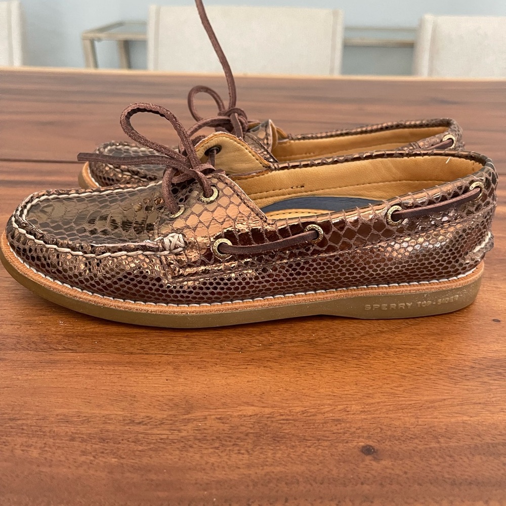 Women's Gold Cup Authentic Original Boa Embossed 2-Eye Boat Shoe